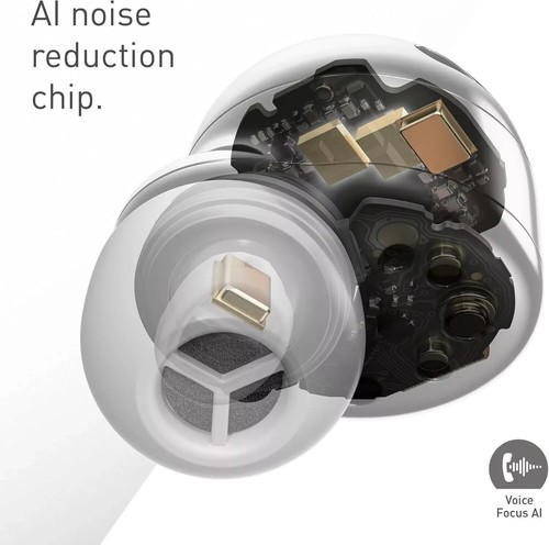 Technics EAH-AZ100 Silver & Black Wireless Earbuds - Dolby Atmos Support - ANC - Picture 9 of 41
