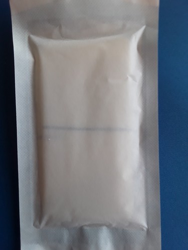 5 Dynarex Combine Pad 5 in x 9 in. Sterile White Cotton Gauze Dressing - Picture 3 of 4