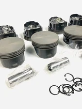 MORESA Flat Top Pistons Set/8 for 2005-2009 Chevy LS 4.8L 5.3L FLOAT STD bore