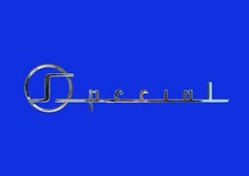 1955-1956 Buick Special Door Rear Quarter Panel Script Kit. Die Cast Chrome