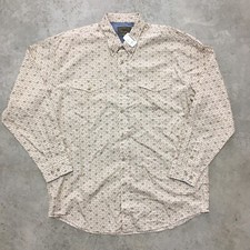 New NWT Vintage 90s Roper Western Cowboy Brushpopper XL Shirt Long Sleeve Horse