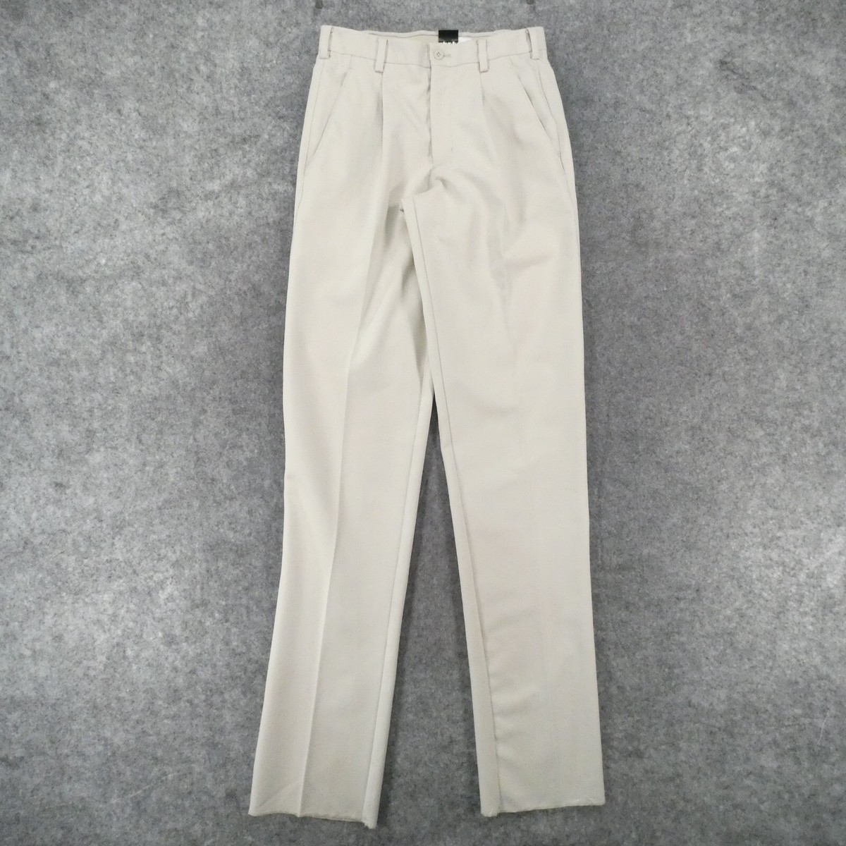 Nike Golf Pants Men 28xU Chino Pleated Front Cream Ivory