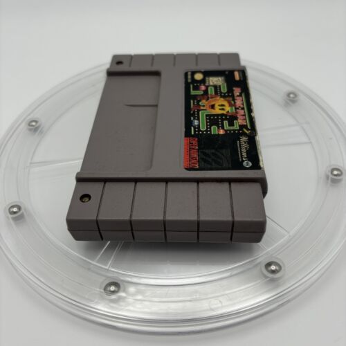 MS Pac Man (1982) SNES Super Nintendo Original Import **Cartridge Only** - Picture 4 of 9