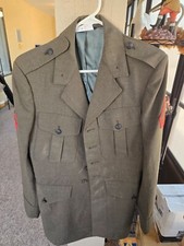 Vintage Marine Jacket With Insignia