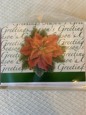 Variety Lot of 17 Vtg Holiday Christmas Cards Envelopes Unused Bagged, Vibrant