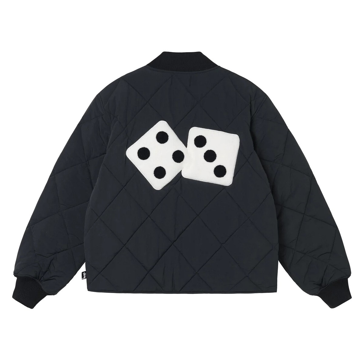 Stussy DICE QUILTED LINER JACKET - Black | eBay Stussy DICE QUILTED LINER JACKET - Black | eBay