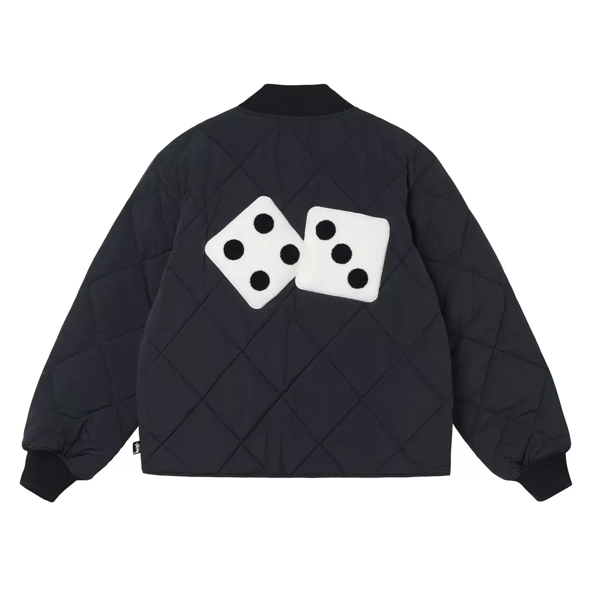 STUSSY DICE QUILTED LINER JACKET