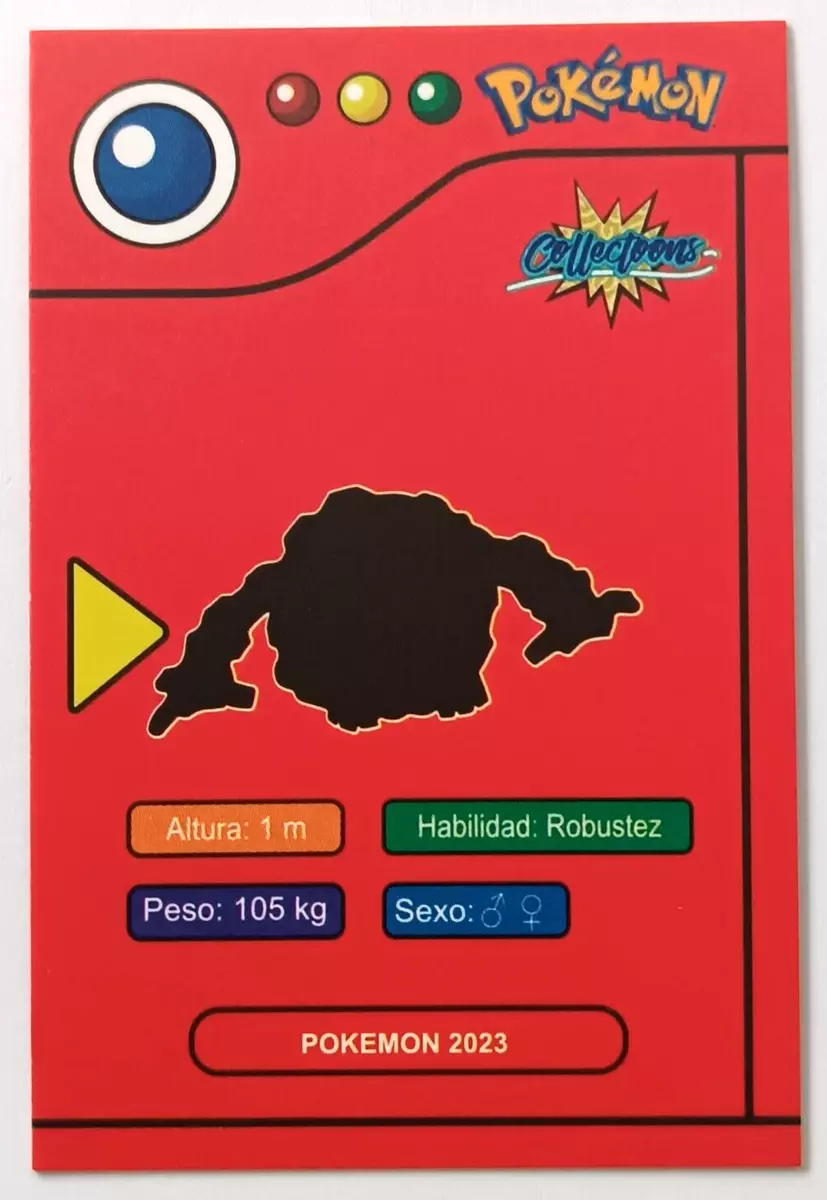 Graveler, Pokédex