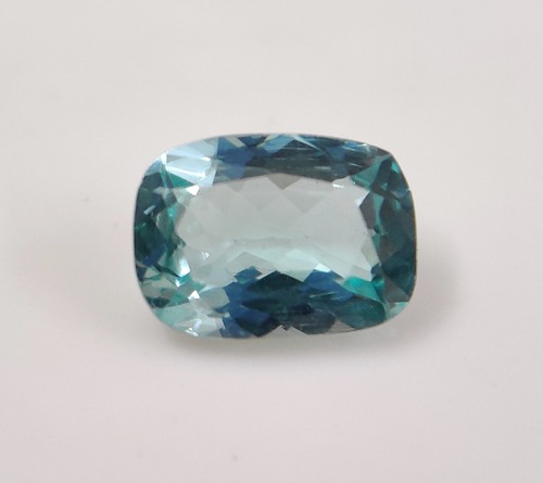1.15cts Natural AAA Paraiba Blue Apatite Cushion Cut Loose Gemstone For Jewelry - Picture 3 of 17