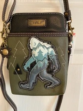 $31.50 (WAS $39.50)  CHALA BIG FOOT CELL PHONE CROSSBODY BAG - OLIVE