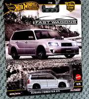 Mattel Hot Wheels Premium Car Culture Fast Wagons Subaru Forester Sti