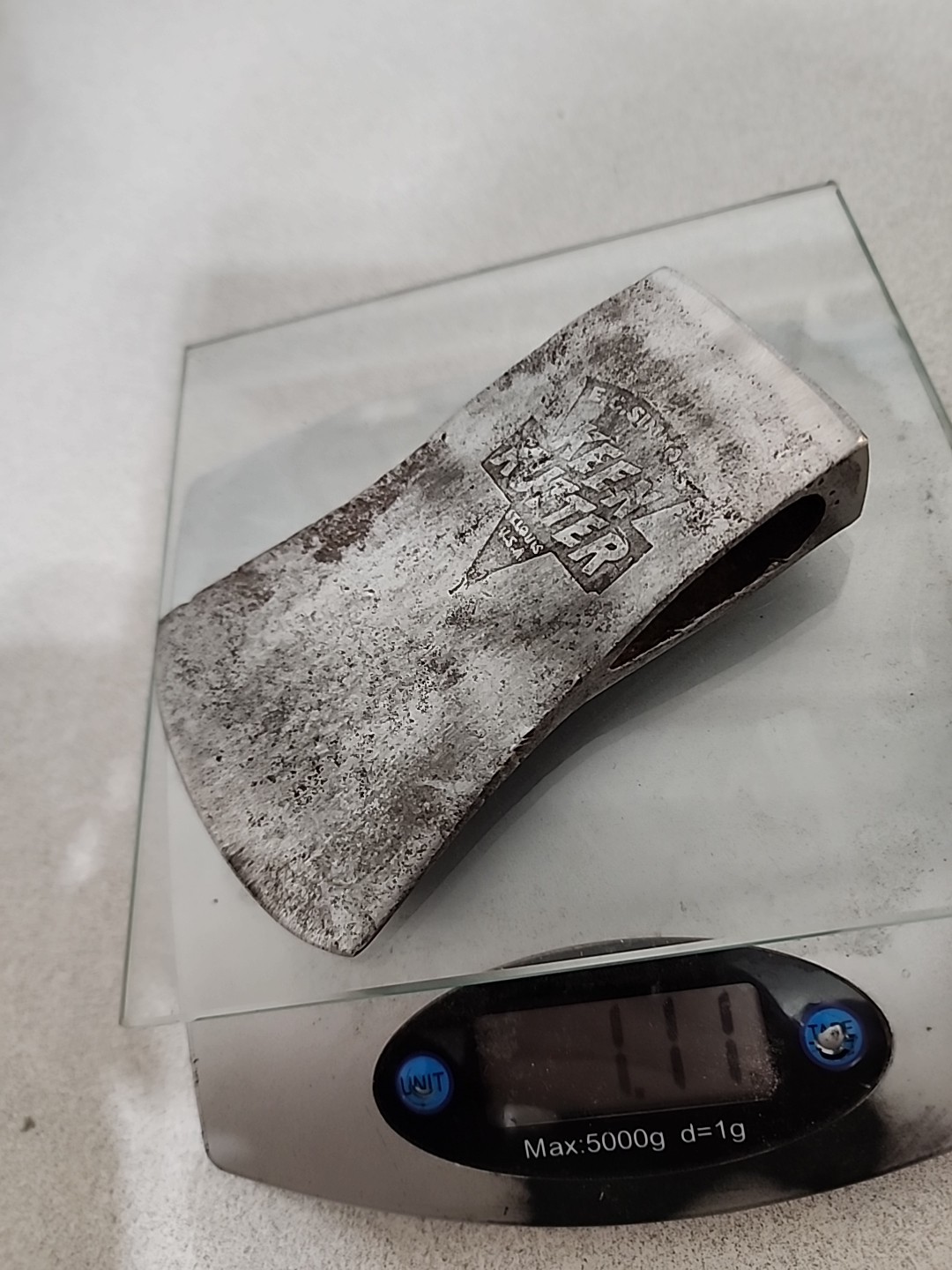 Vtg E. C. SIMMONS KEEN KUTTER U.S.A Embossed 1.11 Lbs Hatchet Head 