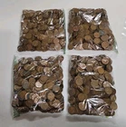 500 Wheat Pennies Lot - 1 Bag Of 500 Unsorted Wheat Cents