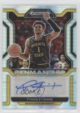 2022 Panini Prizm Draft Picks College Penmanship Silver Tyson Etienne Auto s1i