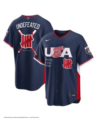 World Baseball Classic X Undefeated WBC x UNDEFEATED USA JERSEY