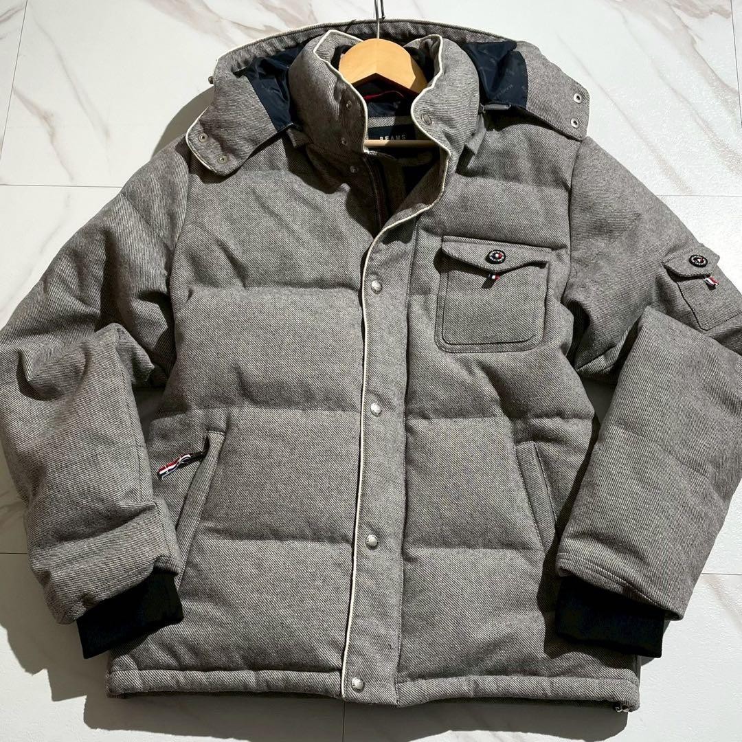 Excellent Condition Beams Down Jacket Size L 2WAY… - image 2
