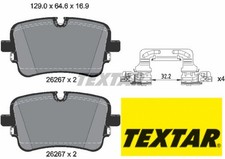 TEXTAR 2626701 Bremsbelagsatz für Scheibenbremse Bremsbelagsatz 