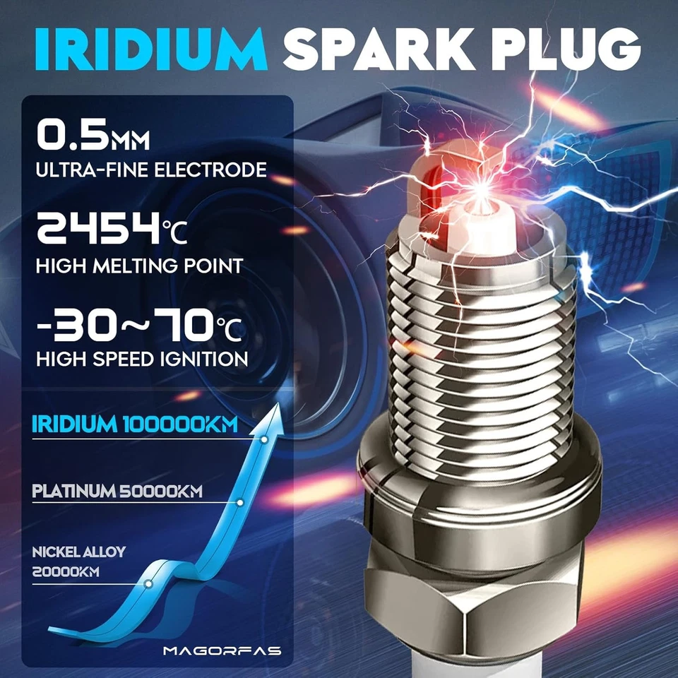 Paquete de bobinas de encendido UF247 para Toyota Corolla 2000-2008, Matrix 2003-2008,... Foto 2 de 4