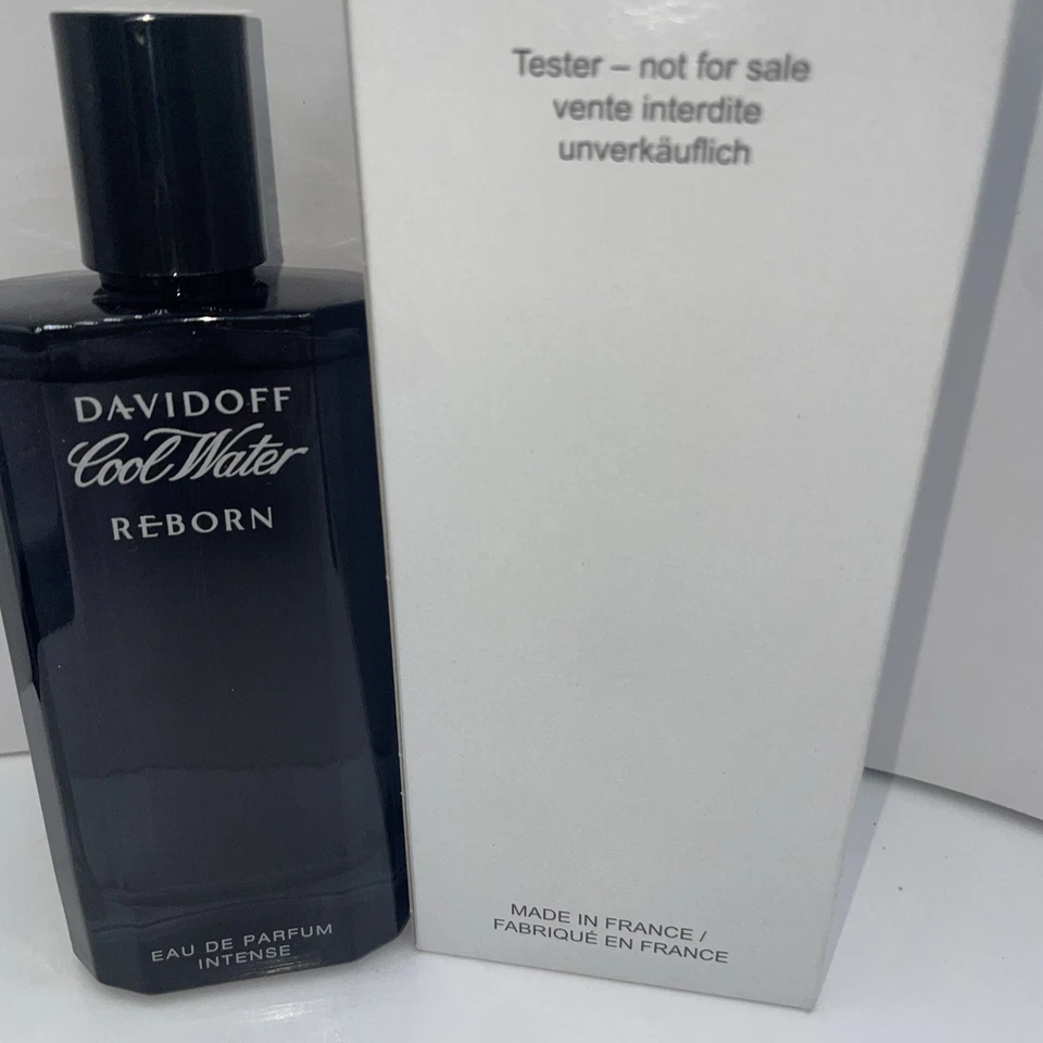 Cool Water Reborn por Davidoff, 3,3 oz/100 ml Eau de Parfum Intenso NUEVO Probador Foto 3 de 4