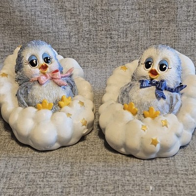 1998 Sonshine Promises A Perfect Miracle Baby Boy & Girl Lot Twins Gift 