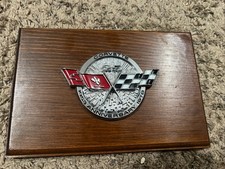 Mounted 1953 To 1978 Chevrolet Chevy Corvette 25th Anniversary Emblem Rare Mounted 1953 To 1978 Chevrolet Chevy Corvette 25th Anniversary Emblem Rare