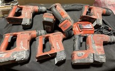 Hilti TE 6-A22  6-A36 4-A22 4-A18 Cordless Rotary Hammer Drill Lot -Charger SDS+