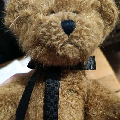 Boyds Bears Plush DERBY SCRUFFLES Fabric Teddy Bear Jointed 510702