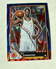 Topps 2025 Chrome McDonald's West All American AJ Dybantsa Blue RayWave #7