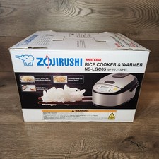 Zojirushi Micom NS-LGC05 Rice Cooker & Warmer - Stainless Black