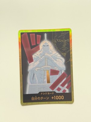 DON !! Card [Kyros Gold Don] One Piece The Best Vol.2 Japanese Near Mint