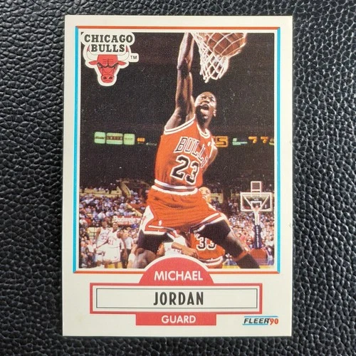 1990-91 Fleer Michael Jordan Base Card Junk Wax Era
