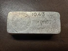 Hoffman And Hoffman 10.43 Oz Vintage Silver Bar .999