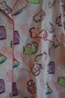PINK COFFEE THEME SHORT SLEEVE PAJAMAS SET BY BEDHEAD ~ XXL — photo 4