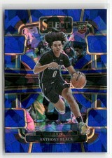 2023-24 Panini Select - Concourse Anthony Black RC #71 Blue Cracked Ice Prizm