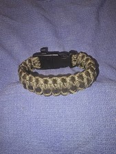 Paracord Survival Bracelet-Olive Drab (B1)