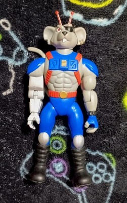 Vintage 1993 Galoob Biker Mice from Mars Modo Action Figure Bionic Arm Retro Toy