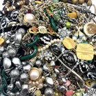 5+ Lb Costume Jewelry Vintage Modern Lot All Wearable Some Signed Resell Mix