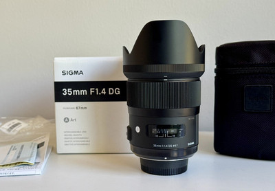 Sigma Art 340955 35 mm F/1.4 ASP HSM DG Objektiv - wie neu - OVP