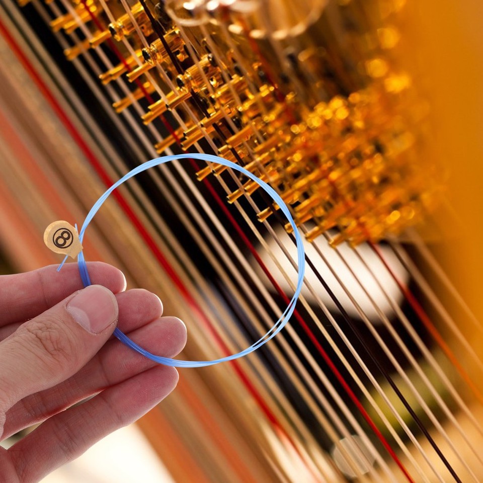 My Stringed Instruments 5 Count Lyre String Replacement Strings Harp Accessories Instrument ...