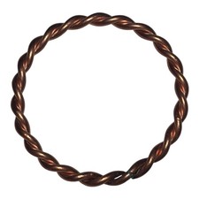 Handmade pure copper Tensor Ring 1/2 Cubit EMF Protection, Healing, Pain relief