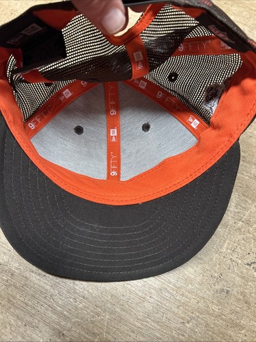 New Earn Snapback Trucker Mesh Cleveland Browns Hat Adjustable - Picture 5 of 5