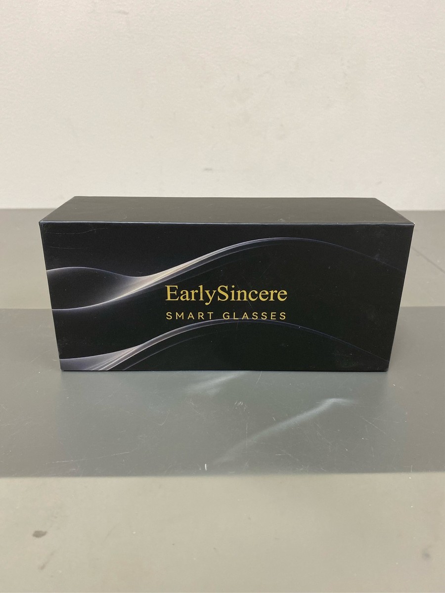EarlySincere 2026 Ai Smart Glasses for Men Women, 8mp 4k Hd Camera