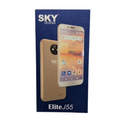 Sky Elite J55 Unlocked Smartphone 8GB 4G LTE Android 5MP Camera 5.4'' IPS Blue