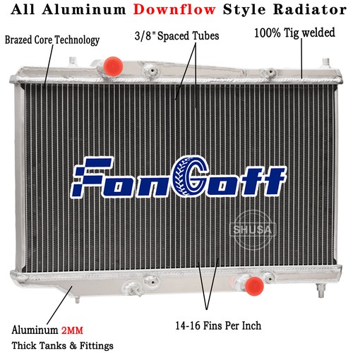 3 Row Aluminum Radiator fit 2014-2018 Ford Fiesta ST L4 ,1.6L MT