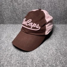 Fort Wayne TinCaps Dad Hat MILB Baseball Brown Pink Strapback Adjustable