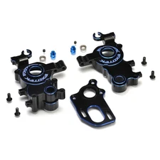 EXOTEK RACING LLC B6 Alloy Drag Gear Box Set Mtr Plate&Sway Bar Mnts ETK2094