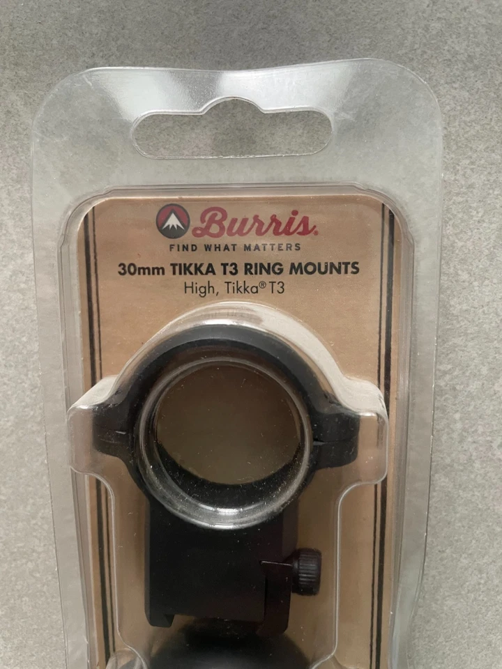 Burris 30mm High Scope Rings for Tikka T3, Item #420137, New in Box - Image 3 of 3