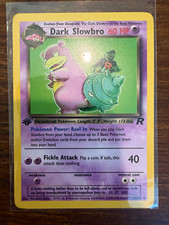 Pokemon TCG Dark Slowbro 29/82 Team Rocket 1st Edition Rare Non-Holo - NM on eBay