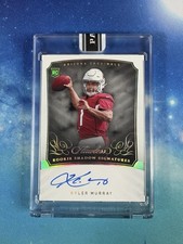 2019 Flawless Panini Black box 1/1 RC Auto Kyler Murray Rookie Shadow Signatures