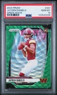 2024 Panini Prizm Jayden Daniels Green Wave #347 PSA 10